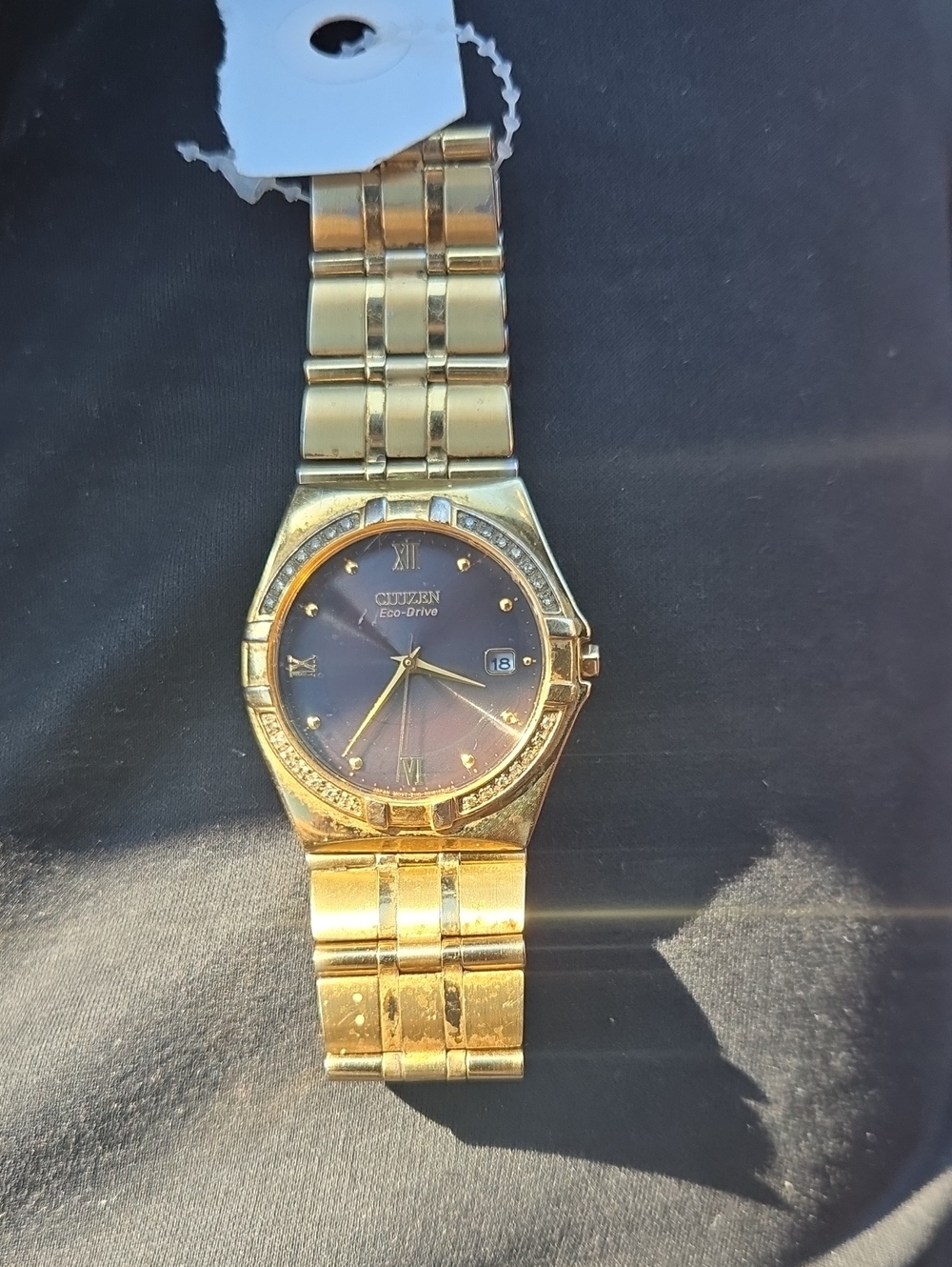 Citizen Eco-Drive Unisex 36mm  Gold-Tone Dress Watch